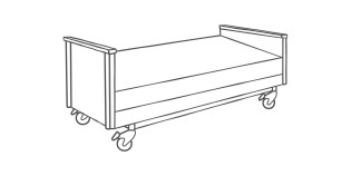 Pflegebett Seitenlagerungsbett